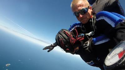 slobodna pad - tandem skok