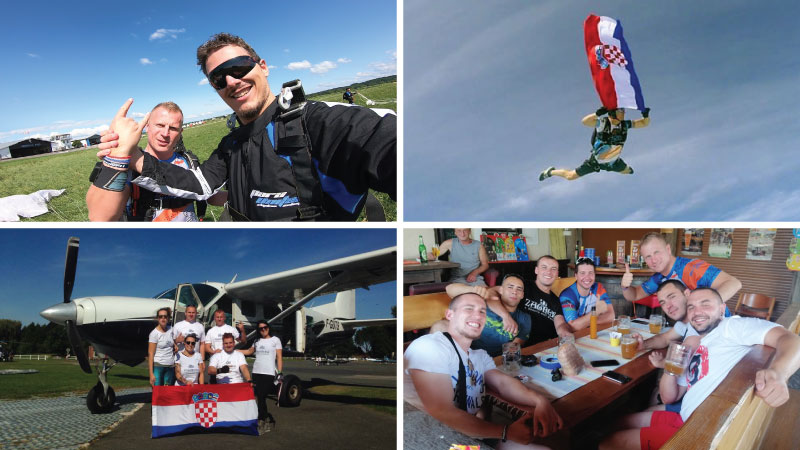 skydive in croatia